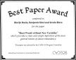 CADE'17 Best Paper